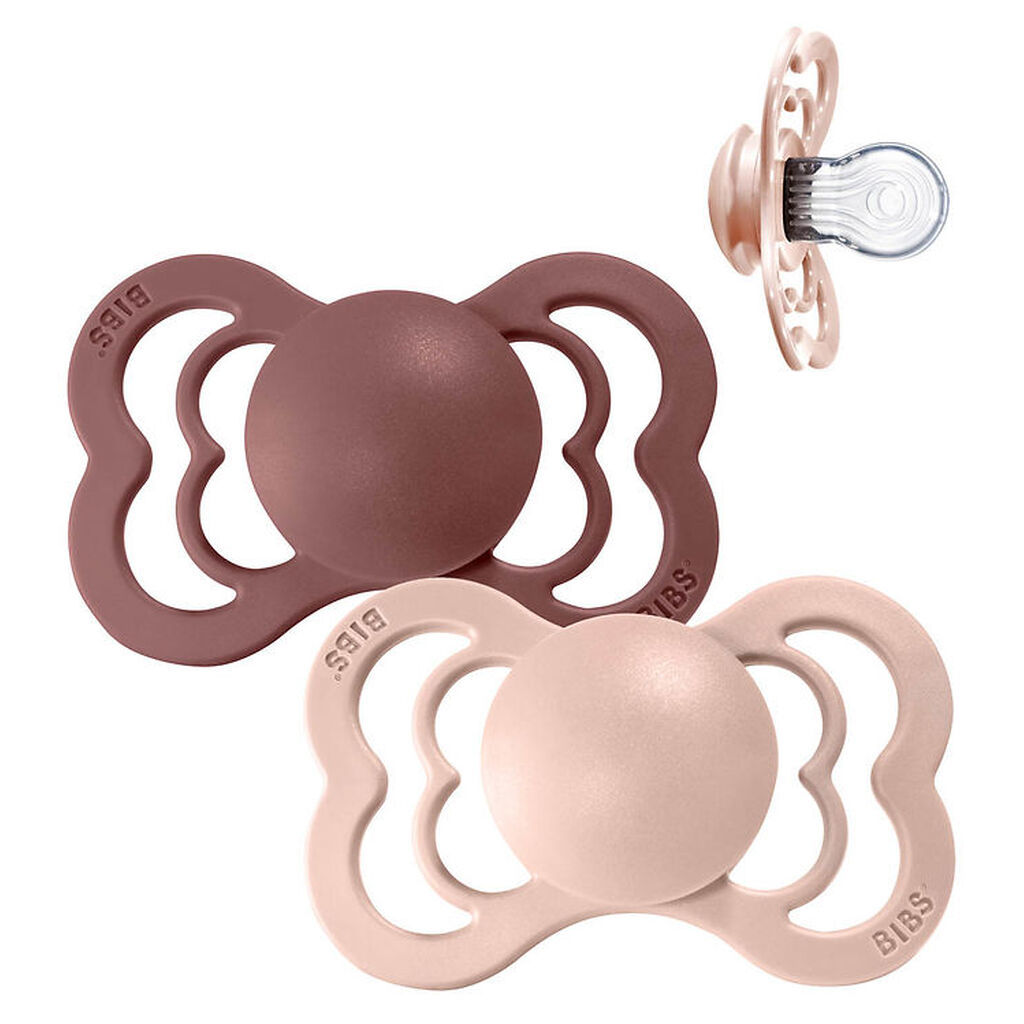 Bibs Supreme Sutter - Str. 2 - 2-pak - Symmetrisk - Woodchuck/Bl