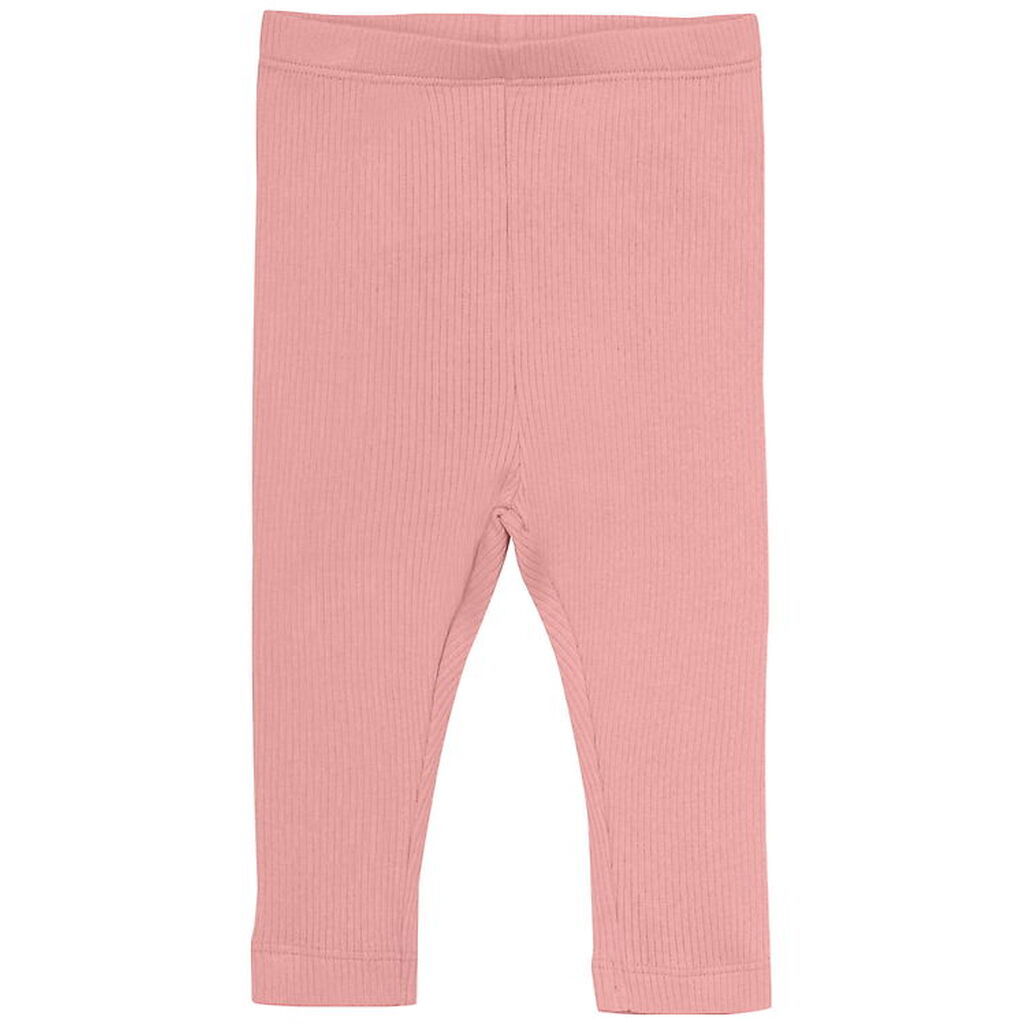 Minymo Leggings - Modal/Bomuld - Rib - Rosette