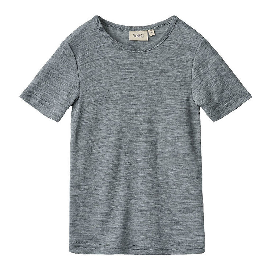 Wheat T-shirt - Uld - Seo - Melange Grey