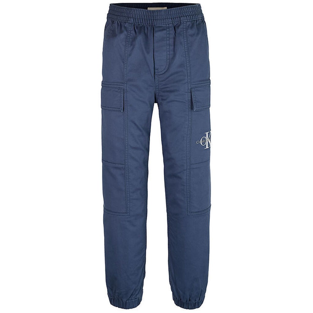 Calvin Klein Bukser - Essential Woven Cargo - Oceana Blue