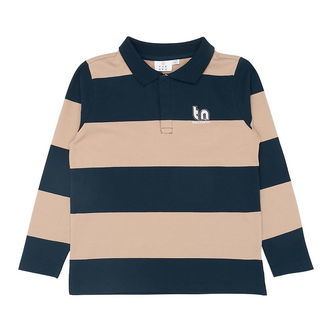 The New Polobluse - Piqué - TnRhett - Navy Blazer Striped