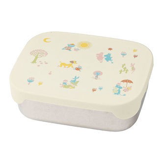 Rätt Start Madkasse - Mumi - Rustfrit Stål/Silikone - Beige