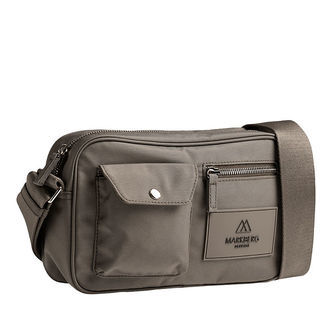 Markberg Skuldertaske - DarlaMBG M Monochrome - Walnut/Guld