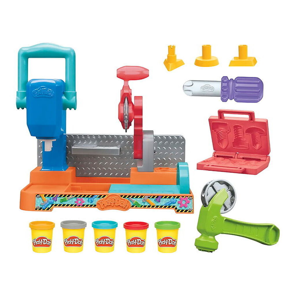 Play-Doh Modellervoks - Stamp N Saw Tool Bench