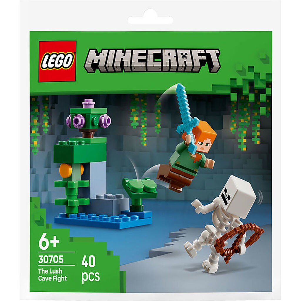 LEGOÂ® Minecraft - Kampen i Den Frodige Hule 30705 - 40 Dele