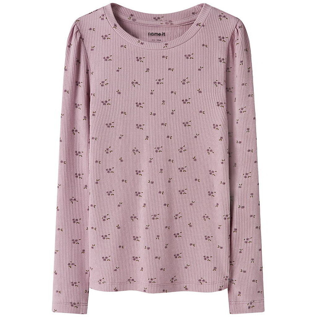 Name It Bluse - Rib - Nmfsoho - Keepsake Lilac