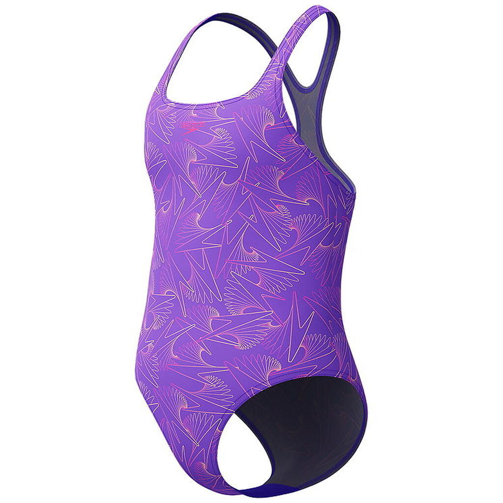 Speedo Badedragt - HyperBoom Allover Medalist - Lilla/Pink