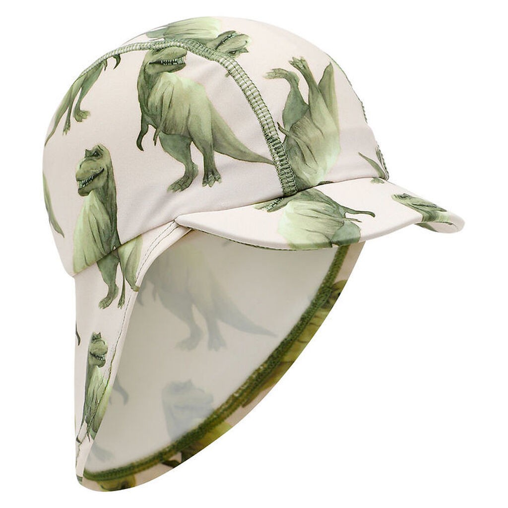 Hust and Claire Badehat - Fasai - UV50+ - Seagrass m. Dinosaur