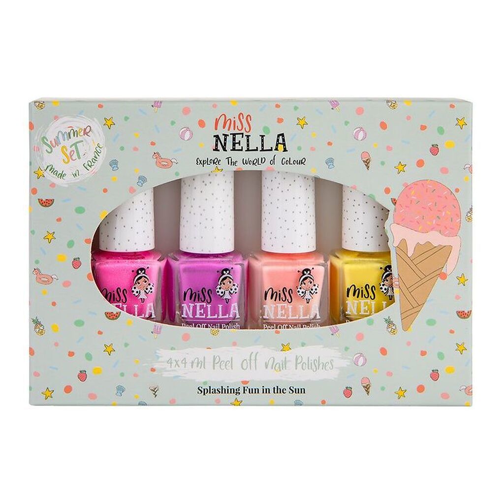 Miss Nella Neglelak - 4-pak - Summer Set