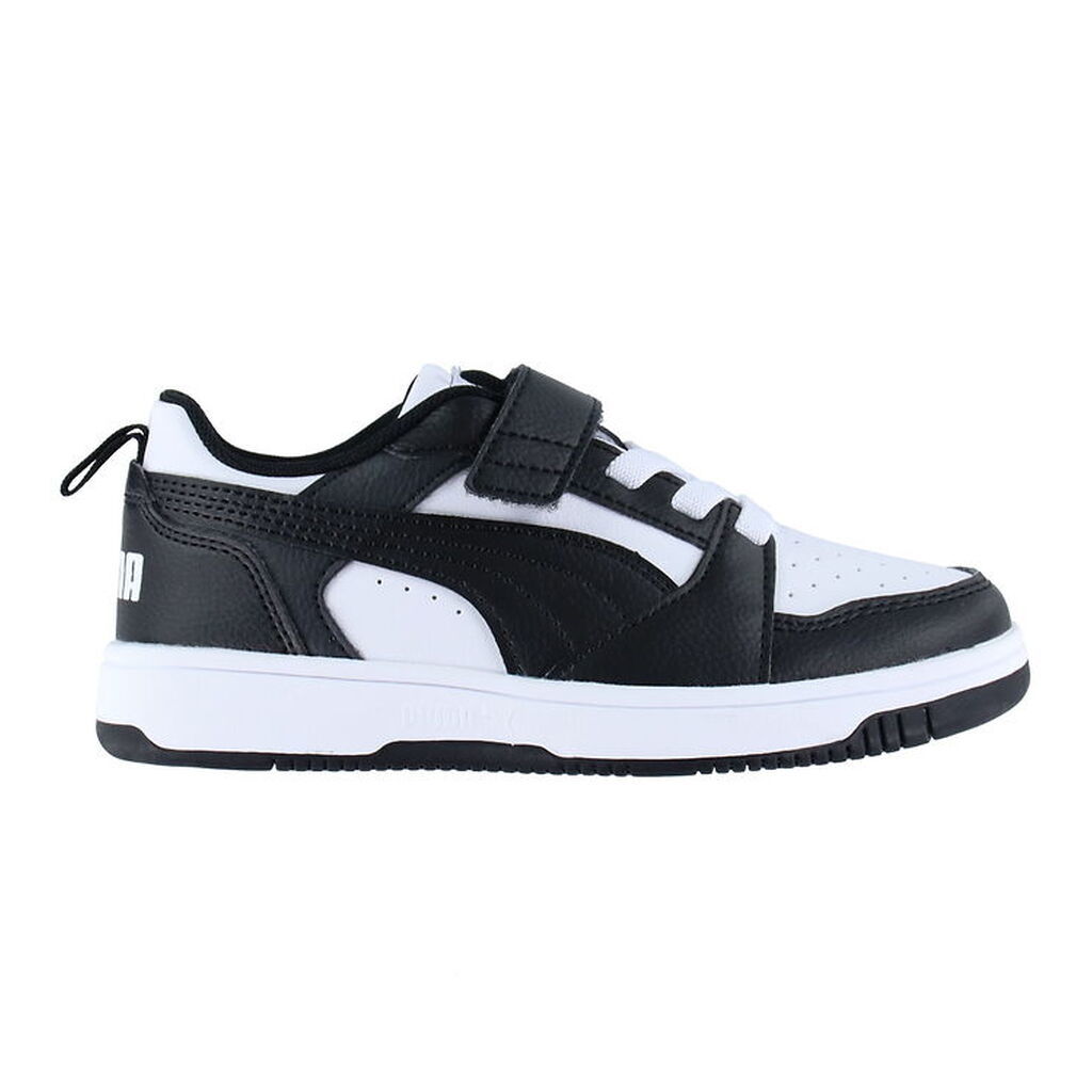 Puma Sko - Rebound V6 Lo - Sort/Hvid