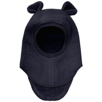 Huttelihut Elefanthue - Uld - 2-lags - Dark Navy m. Ører
