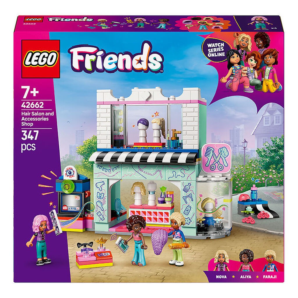 LEGOÂ® Friends - Frisørsalon og Accessories-b... 42662 - 347 Dele