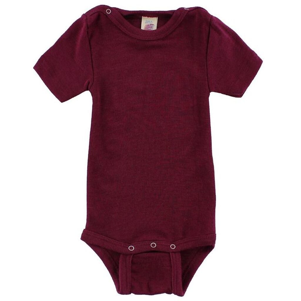 Engel Body k/æ - Uld/Silke - Blommelilla