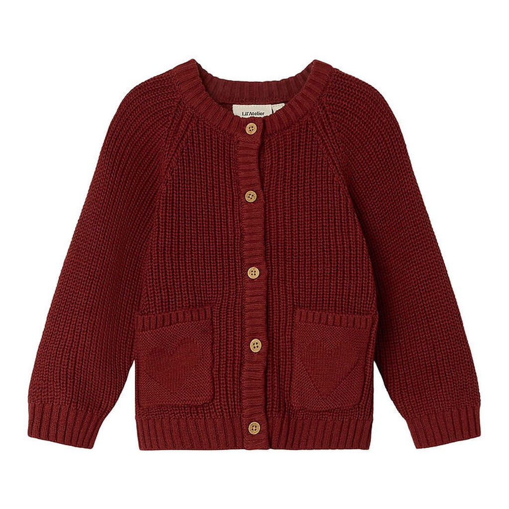 Lil Atelier Cardigan - Strik - NmfEmlen - Spiced Apple