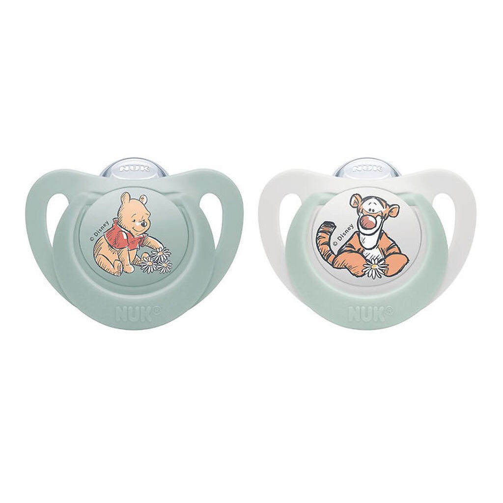 Nuk Sutter - Star - 2-pak - Peter Plys