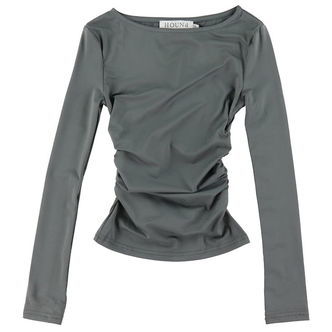 Hound Bluse - Wrincle Top - Grey