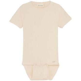 Minymo Body k/æ - Rib - White Swan