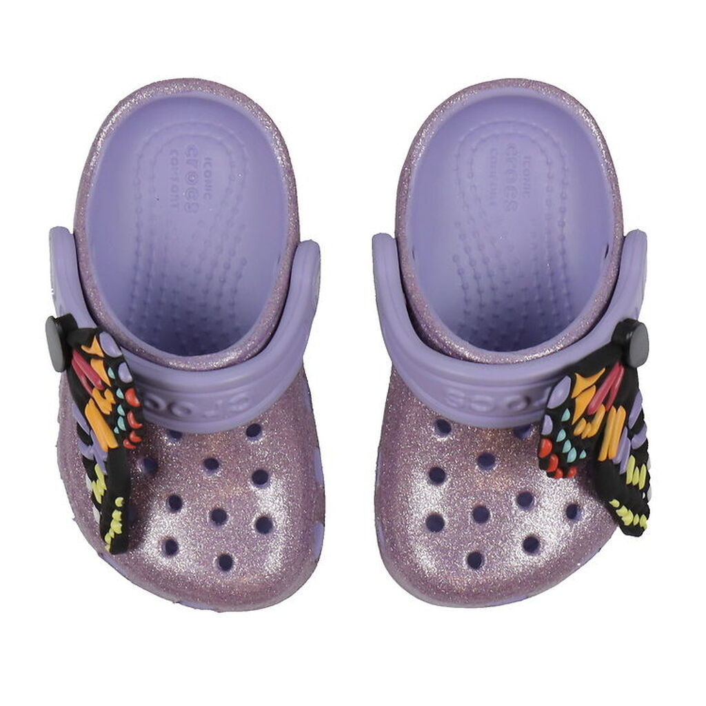 Crocs Sandaler - Classic Iam Butterfly - Mystic Purple