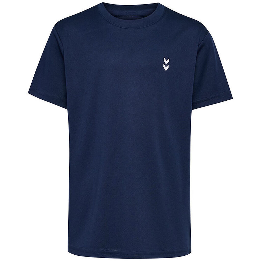 Hummel T-shirt - HmlJR Performance - Dress Blues