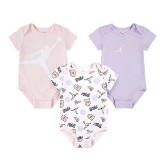 Jordan Body k/æ - 3-pak - Jumpman Flight - Pink Wash