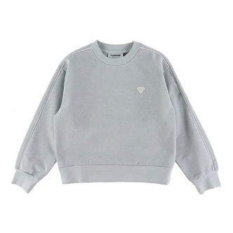 Hummel Sweatshirt - hmlJR Loose - Grå m. Glimmer