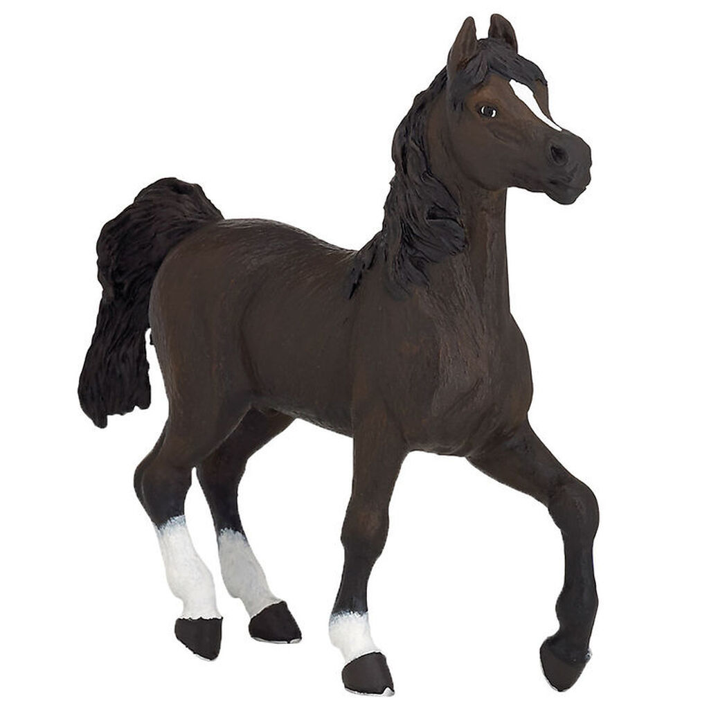 Papo Fuldblodsaraber Hest - L: 12,5 cm