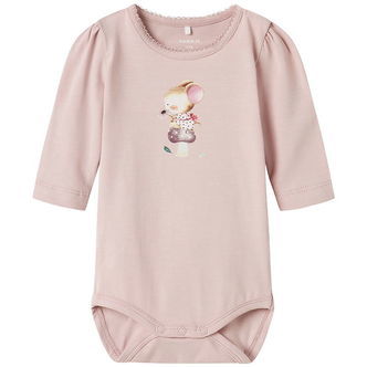 Name it Body l/æ - NbfLotus - Burnished Lilac m. Print