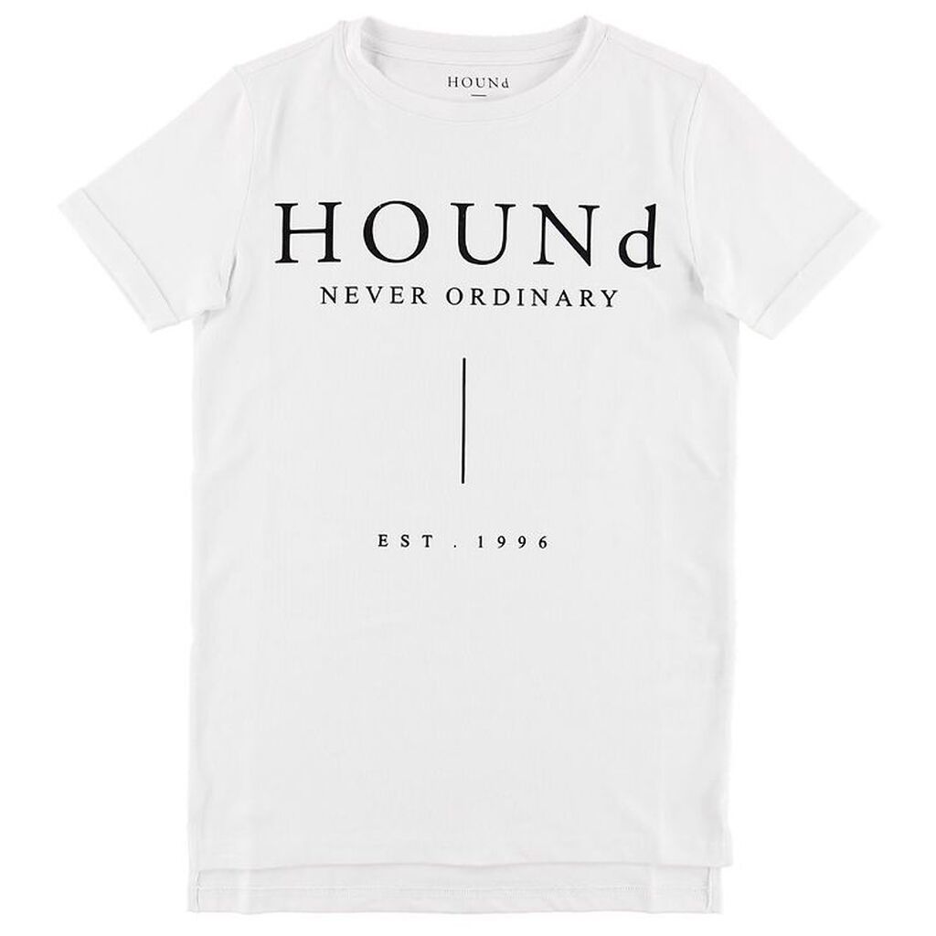 Hound T-shirt - Hvid m. Logo
