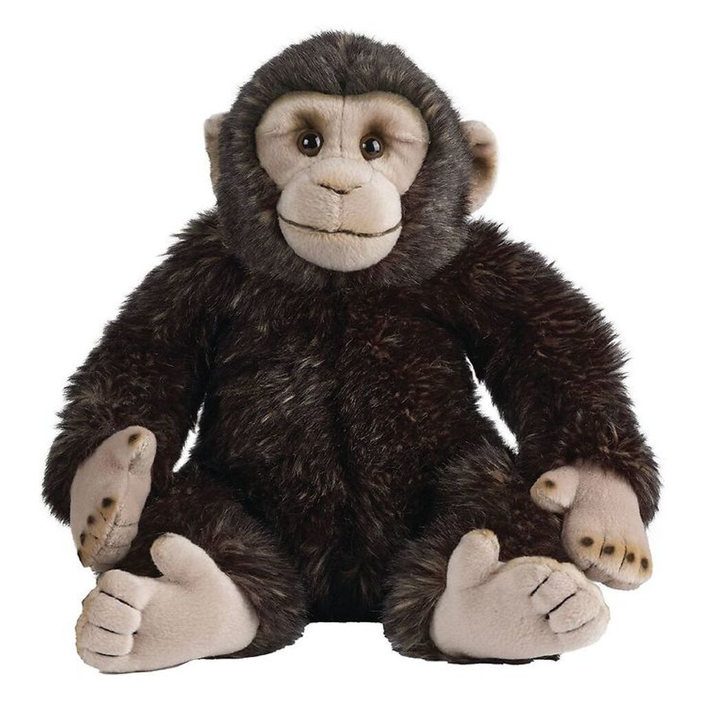 Living Nature Bamse - 25x13 cm - Chimpanse - Brun