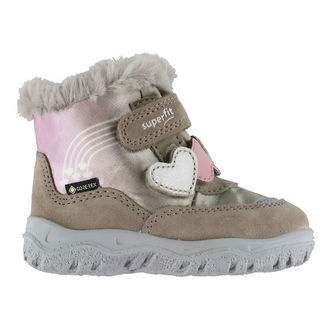 Superfit Vinterstøvler - Tex - Beige/Rosa