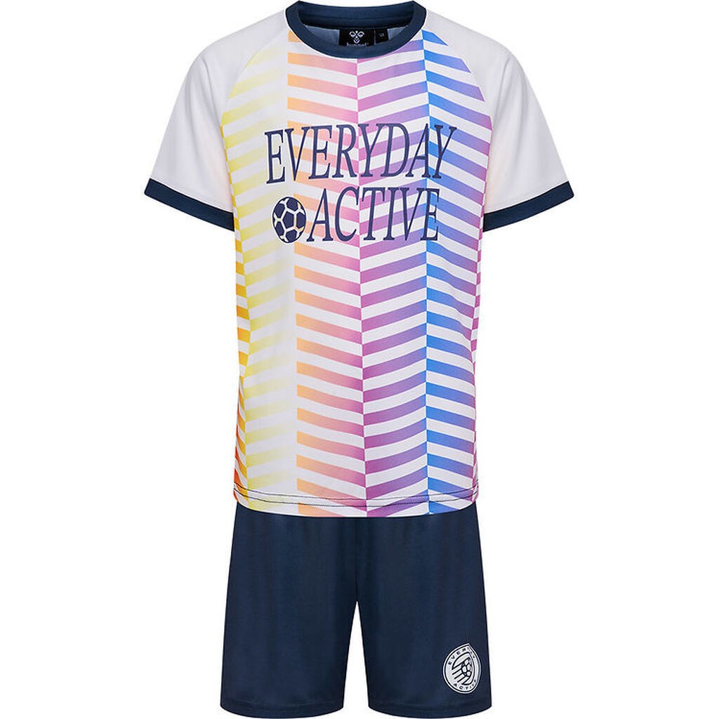 Hummel Træningssæt - hmlShimmer - Dress Blues/White