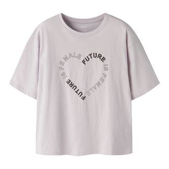 Name It T-shirt - NkfTatea - Lilac Marble