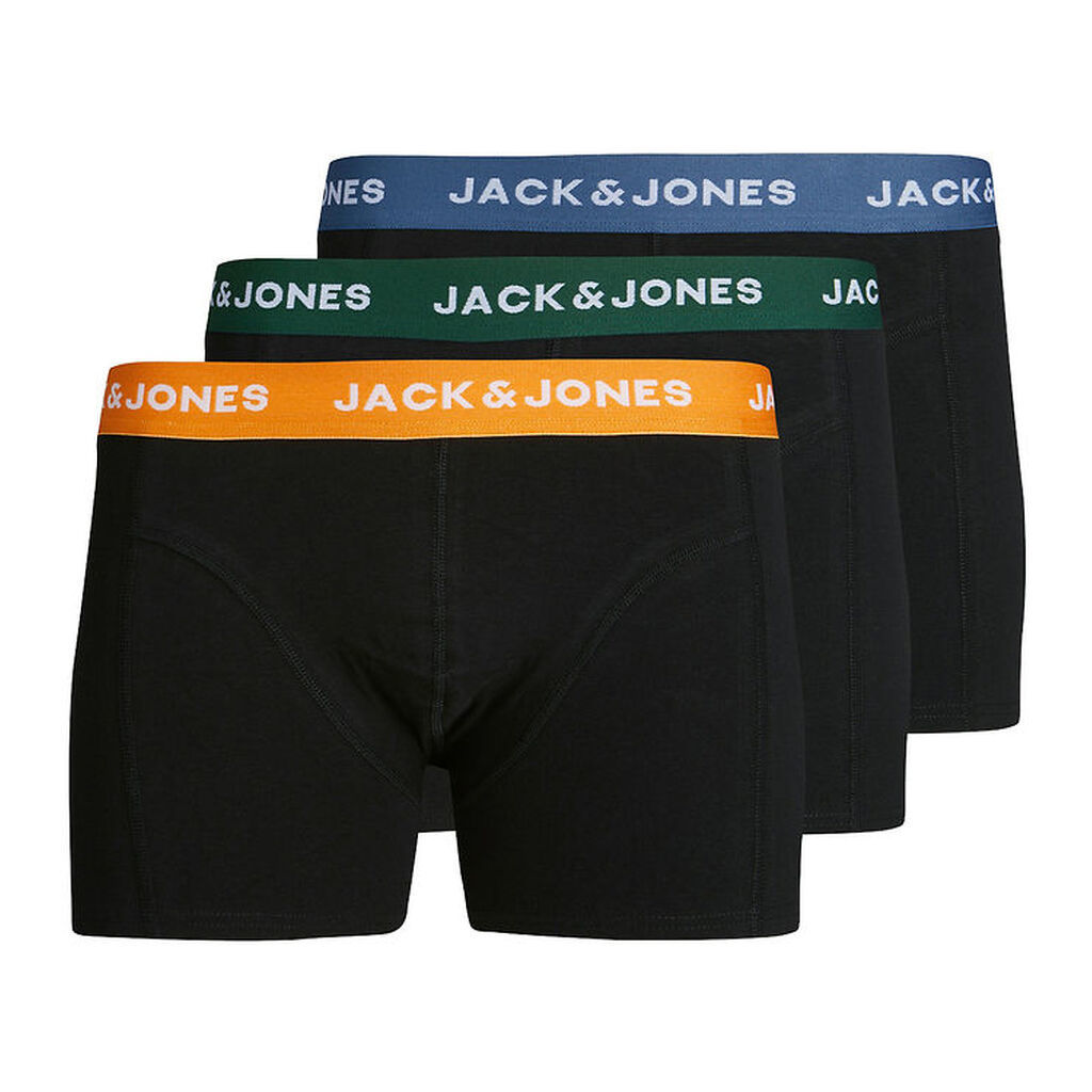 Jack & Jones Boxershorts - Noos - JacGab - 3-pak - Dark Green/Bl