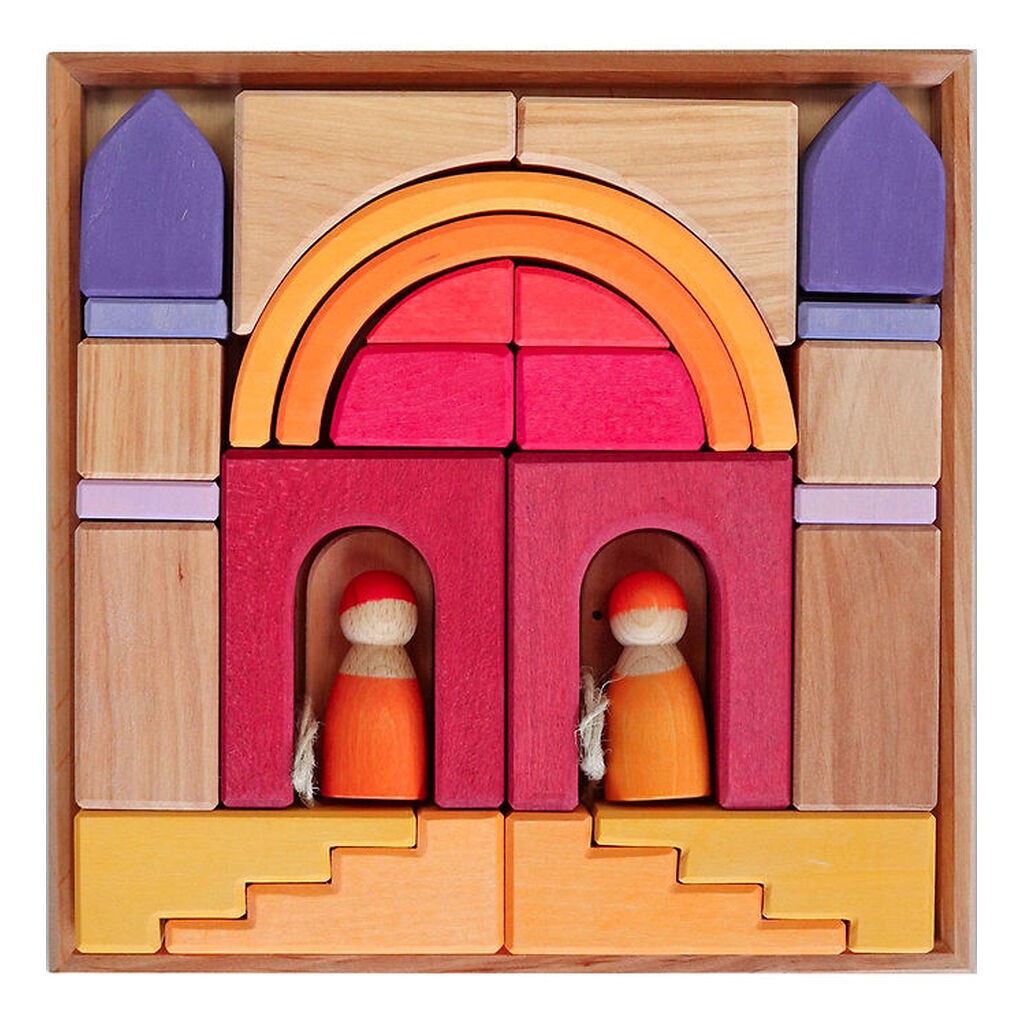 Grimms Trælegetøj - Building World - Desert Sand