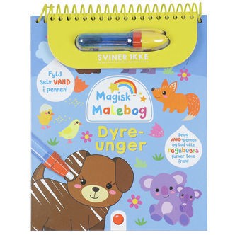 Forlaget Bolden Magisk Malebog - Dyreunger