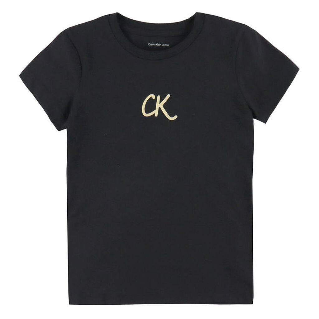 Calvin Klein T-Shirt - Glitter - Ck Black