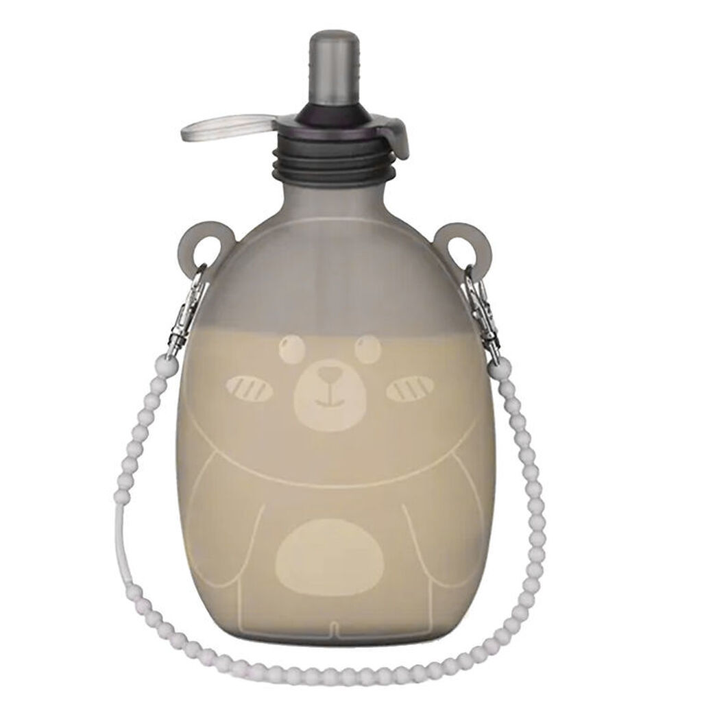 Haakaa Silikonepose m. Bæresnor - Silikone - 500 ml