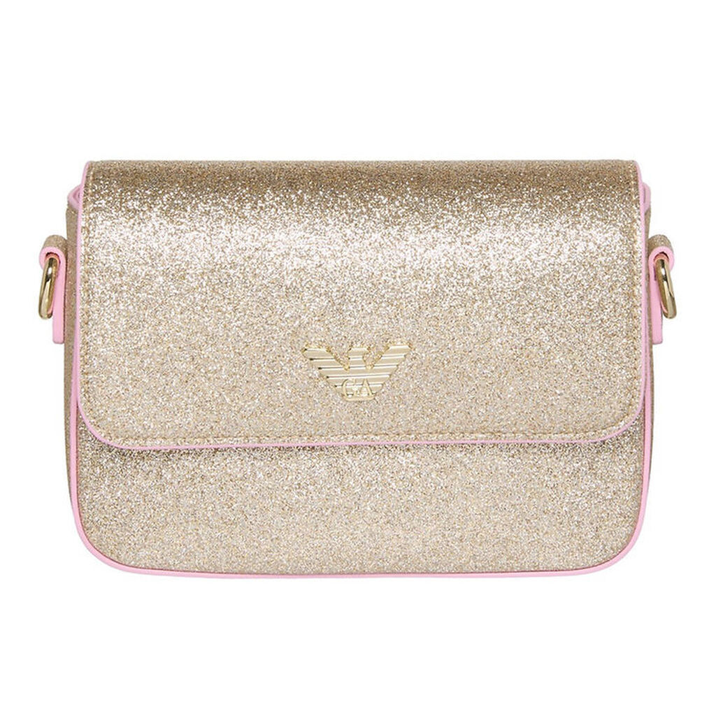 Emporio Armani Skuldertaske - Champagne m. Glimmer
