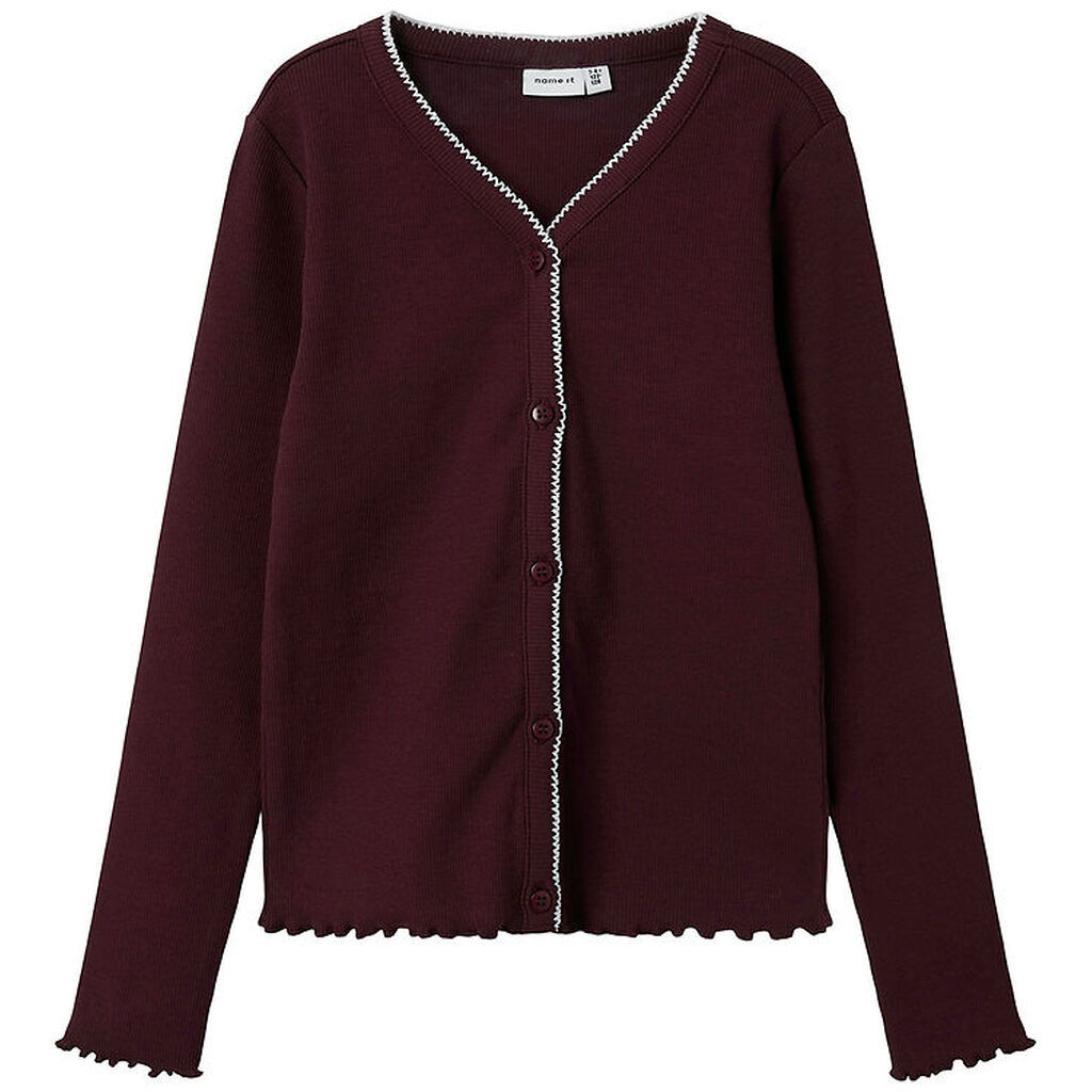 Name It Cardigan - Rib - NkfTalinda - Sassafras