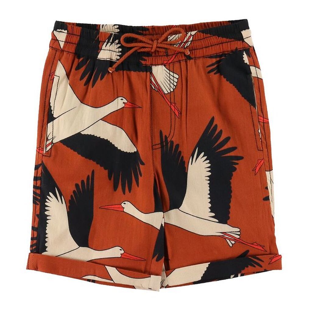Danefæ Shorts - Danalfred Poplin - Rust