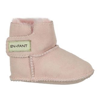 En Fant Lammeskindsfutter m. For - Lyserød