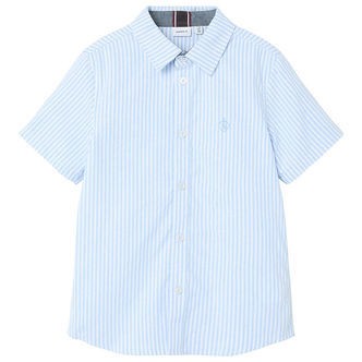 Name it Skjorte - Noos - NkmNewsa - Campula/W. Bright White