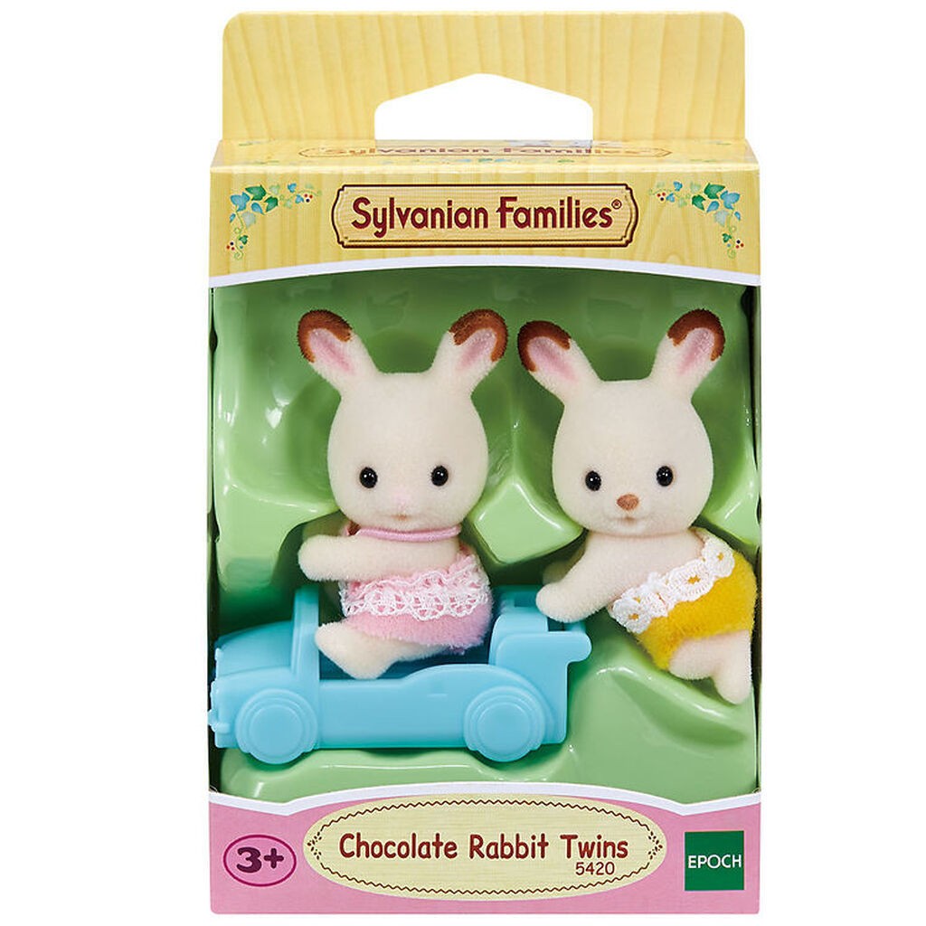 Sylvanian Families - Chocolate Rabbit Twins - 5420
