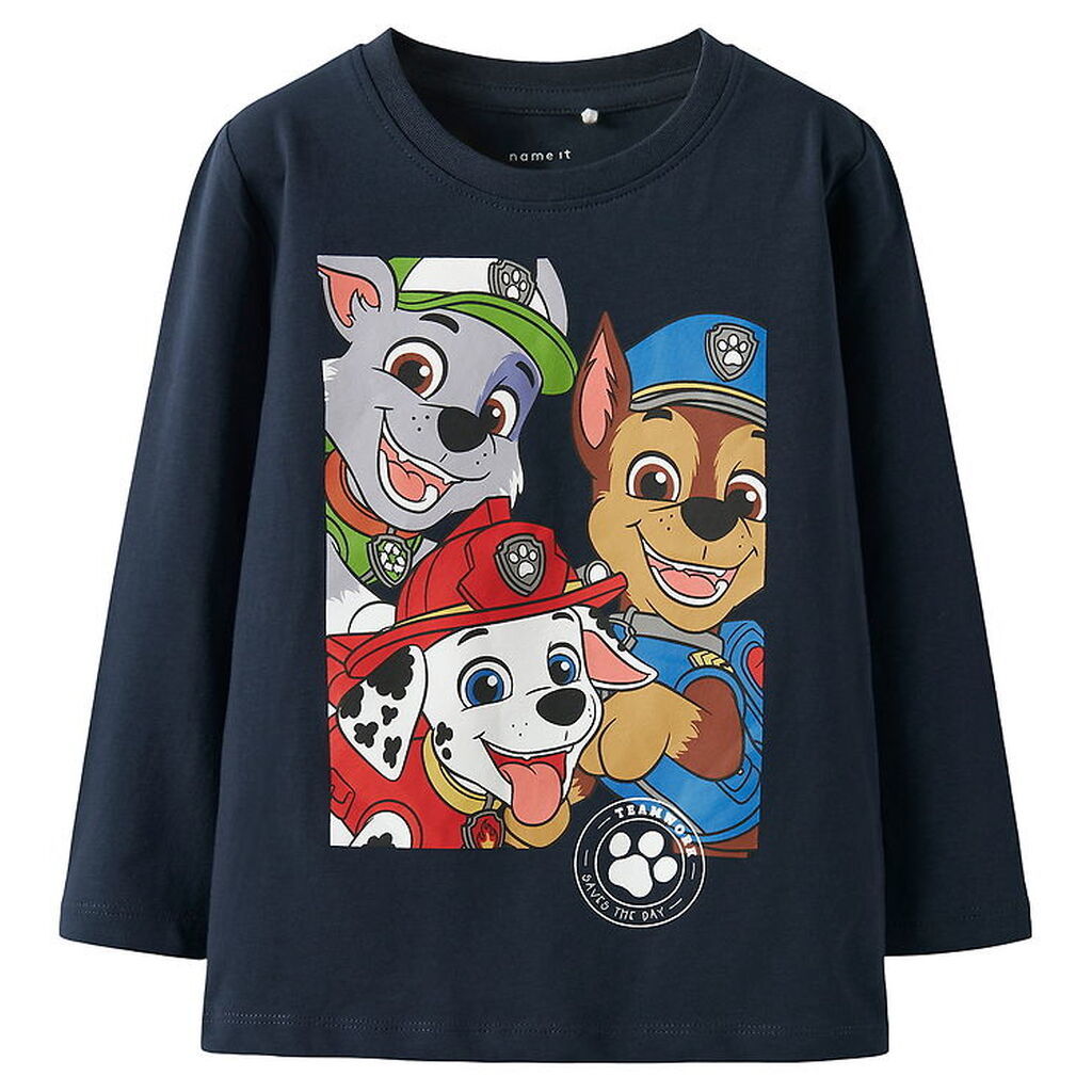 Name It Bluse - Paw Patrol - NmmNitin - Navy Blazer