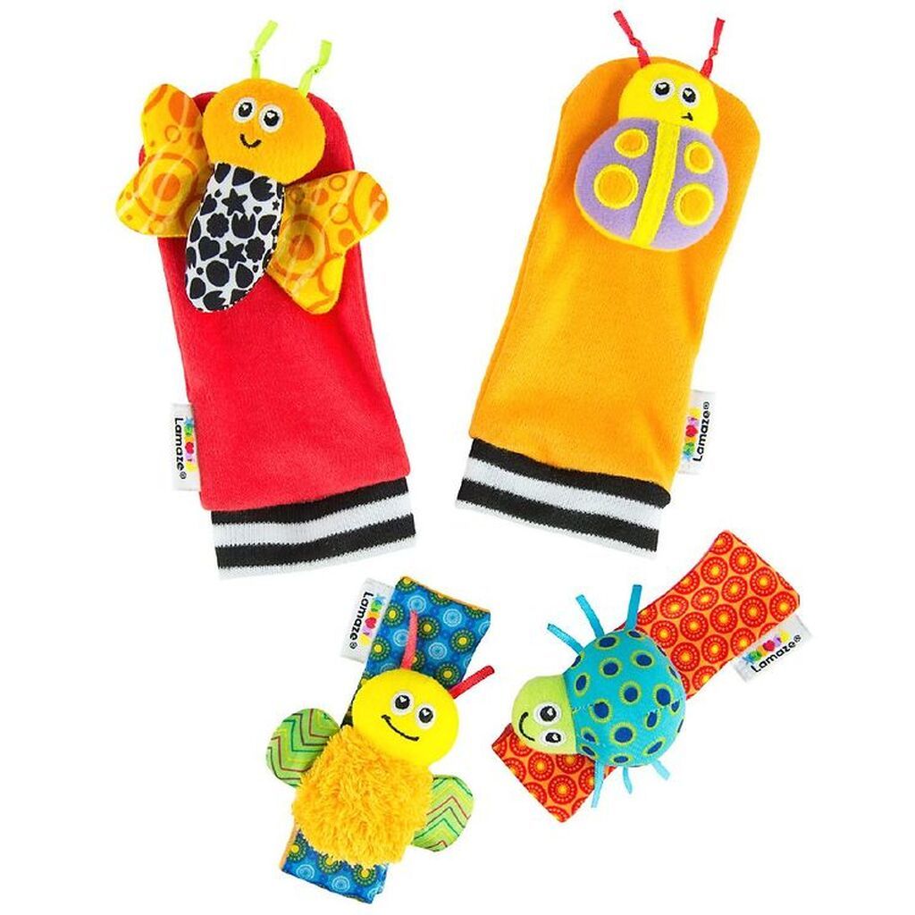 Lamaze Håndled - og Fodranglesæt - Gardenbug