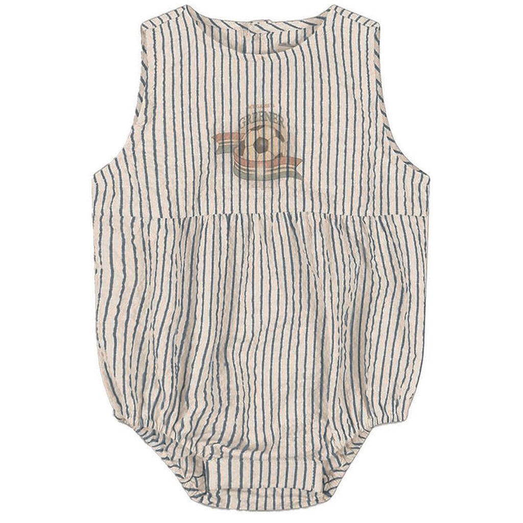 Konges Sløjd Sommerdragt - Elliot - Stripe Bluie