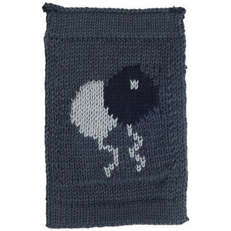 Smallstuff Strikket Flag - Fødselsdagsballoner - Blå Motiv