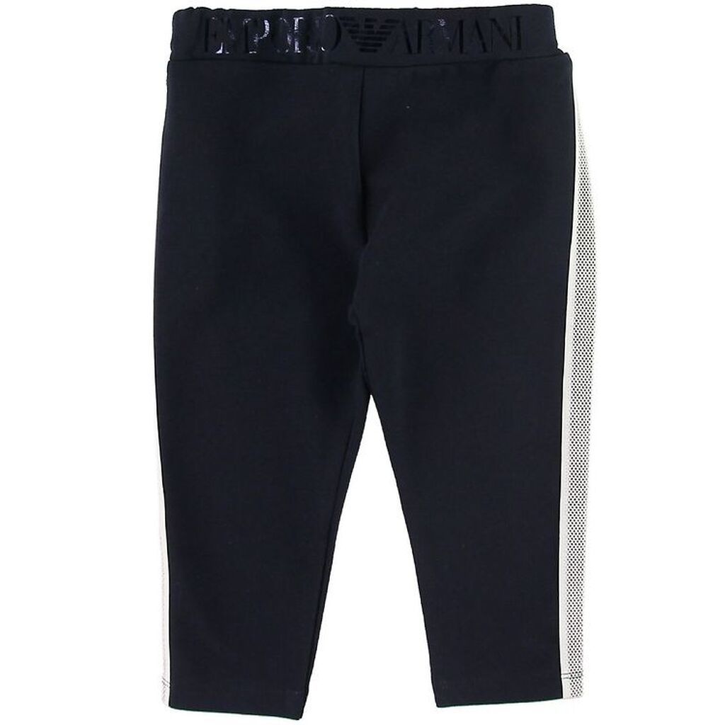 Emporio Armani Leggings - Navy/Hvid