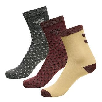 Hummel Strømper - hmlBeta - 3-Pak - Chocolate Truffle
