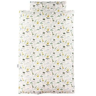Nørgaard Madsens Sengetøj - Voksen - Hvid m. Dinosaur